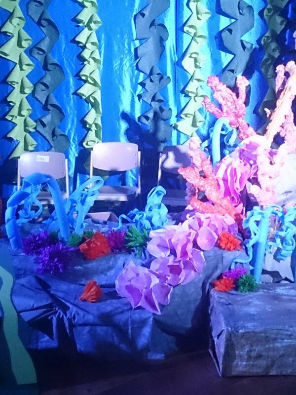 Bild OGTS Theateraufführung Unterwasserwelt